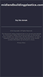 Mobile Screenshot of midlandbuildingplastics.com